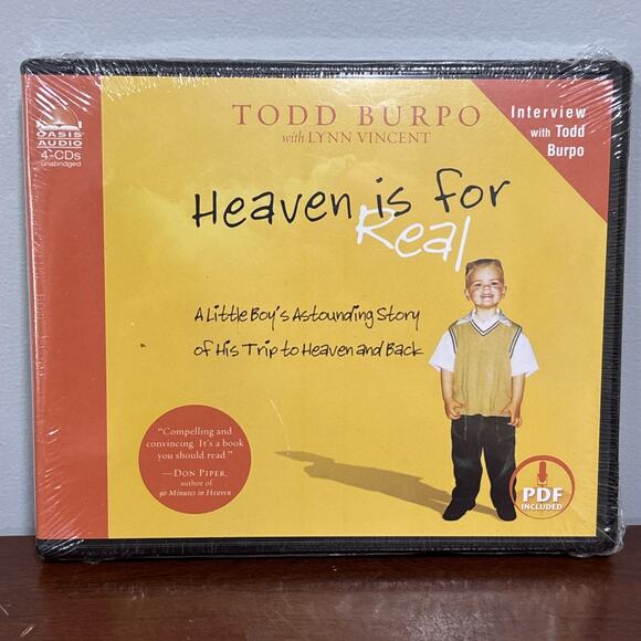 Heaven is for Real: A Little Boy's Astounding Story of His Trip to H Todd Burpo - Picture 1 of 4